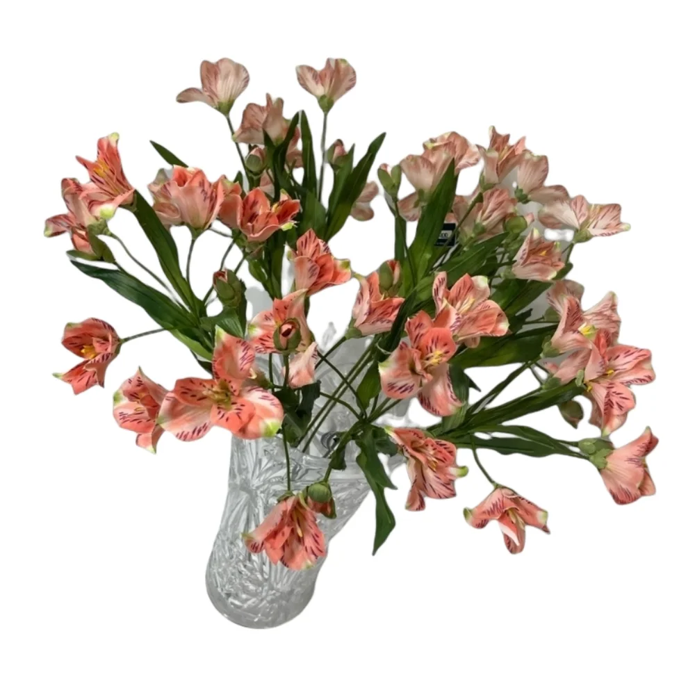 Lovely Lily Silk Flowers Bundle 9 Pc Set Decorating Crafts DIY Floral Lot